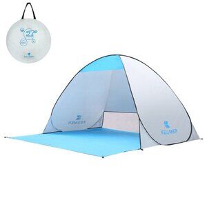 KEUMER Instant Pop-Up Beach Tent • Like New • With Carrying Case